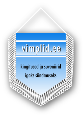 Vimplid.ee - kingitused ja suveniirid igaks sündmuseks - Narmastega vimpel